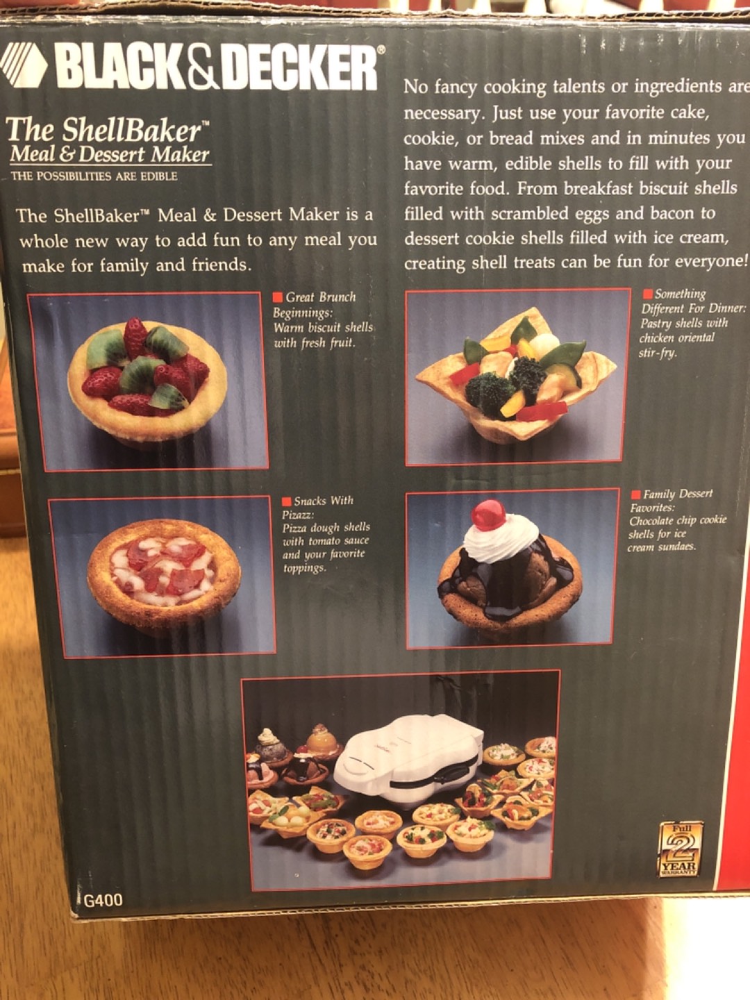 Black & Decker - The Shell Baker (BRAND NEW) - photo 3