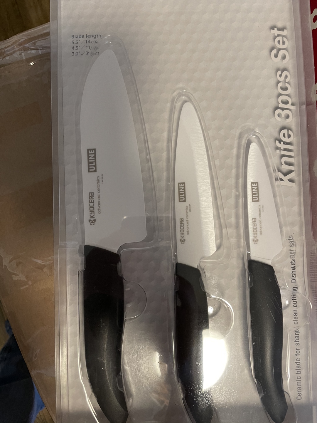 New Ceramic Knife set