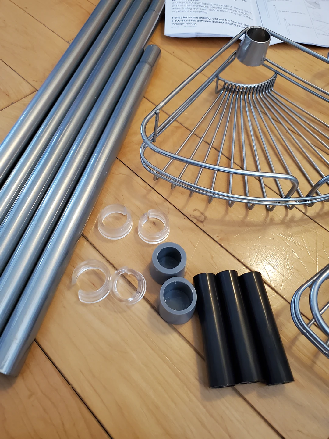 Bathroom Caddy Tension Pole - photo 4