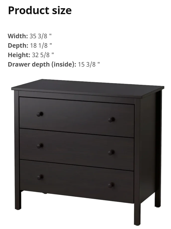 Ikea drawers dresser - photo 2
