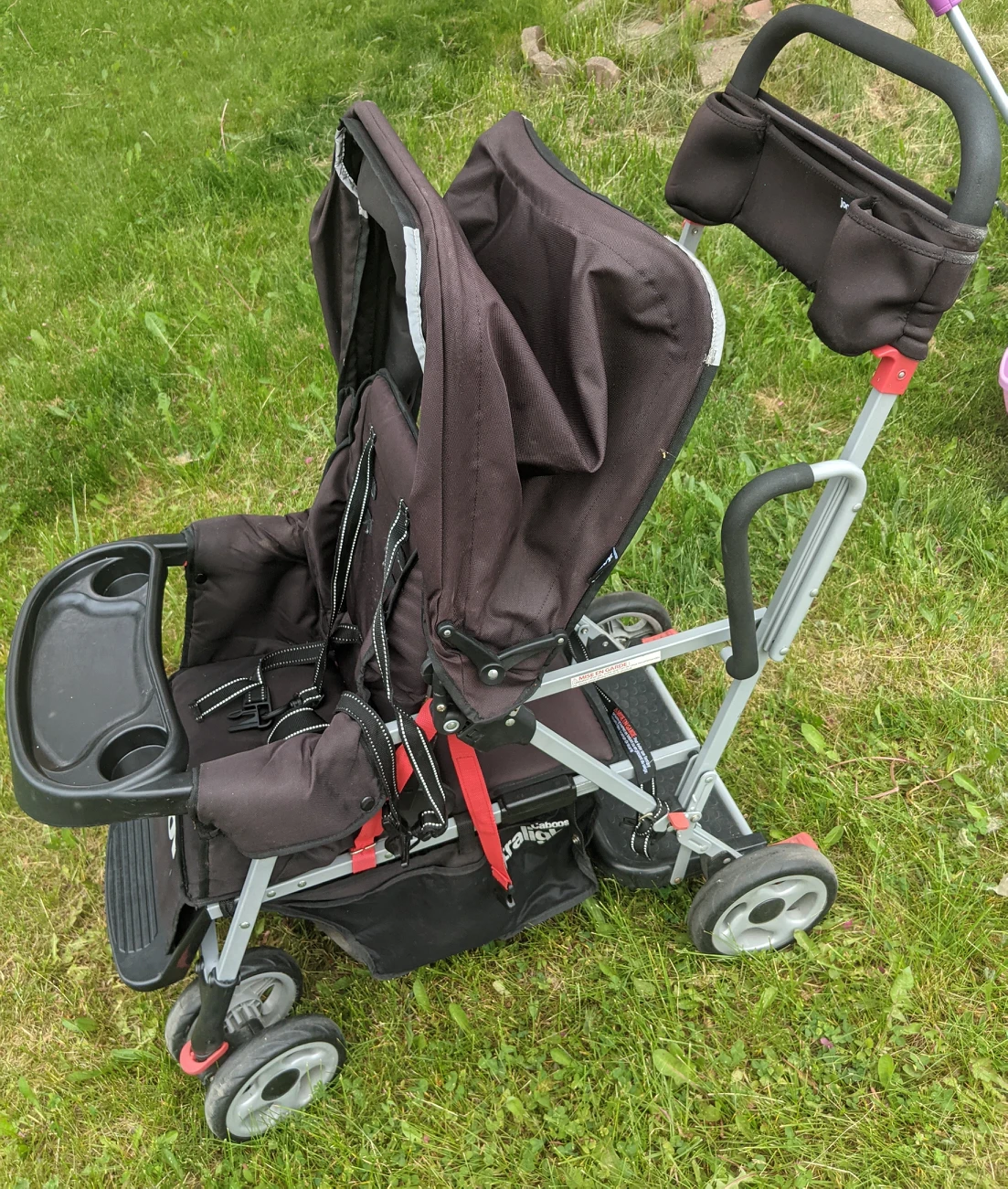 Joovy caboose sit and stand stroller thumbnail