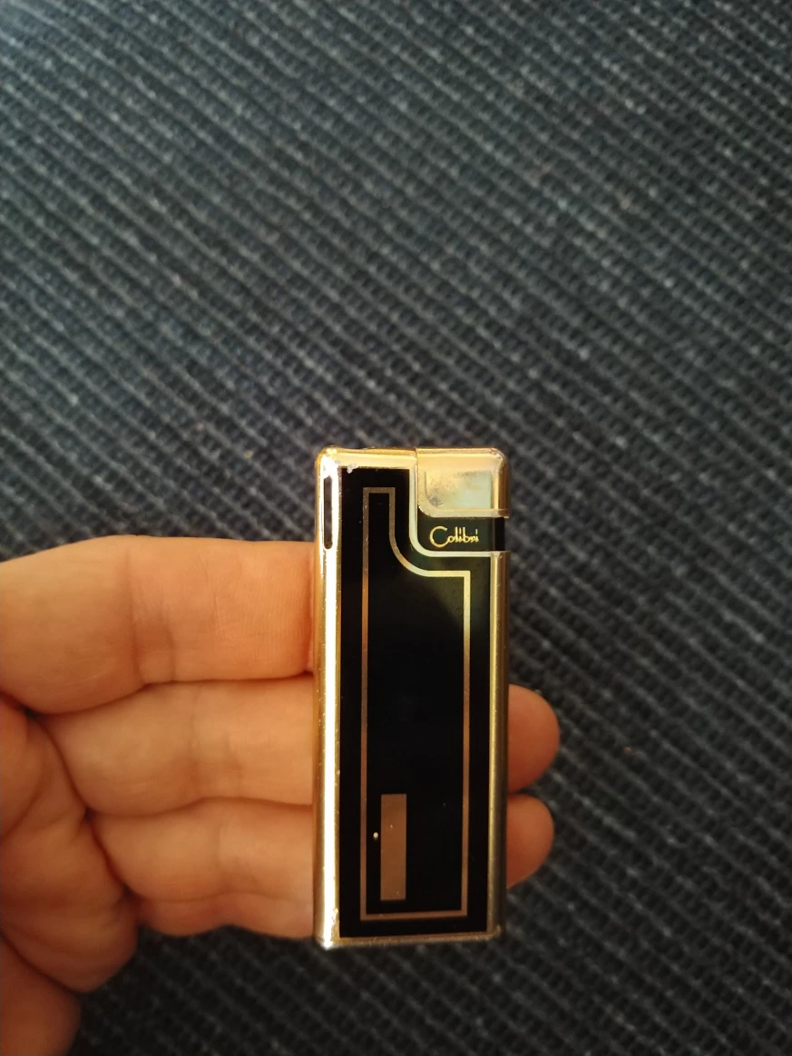 Colibri Lighter 1960 Gold and Black Tones - photo 2