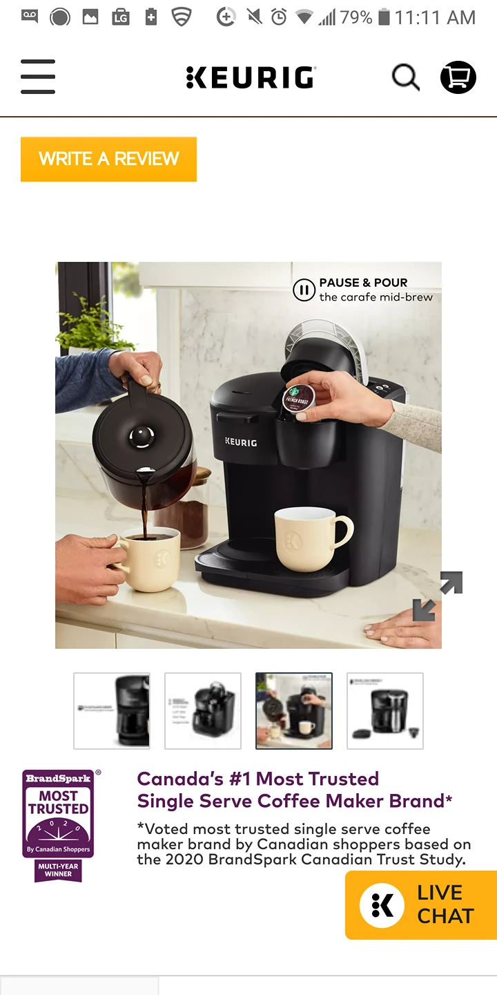 Keurig K-Duo Essentials Coffee Maker image indicator(4)