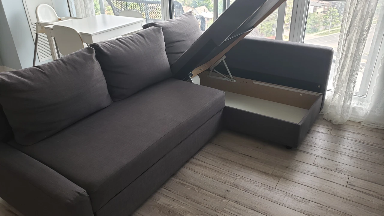 IKEA sofa bed with storage - photo 2