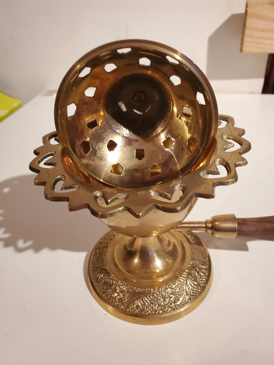 *BRONZE* candel burner - photo 2