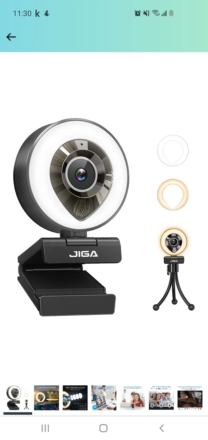 Full HD webcam
