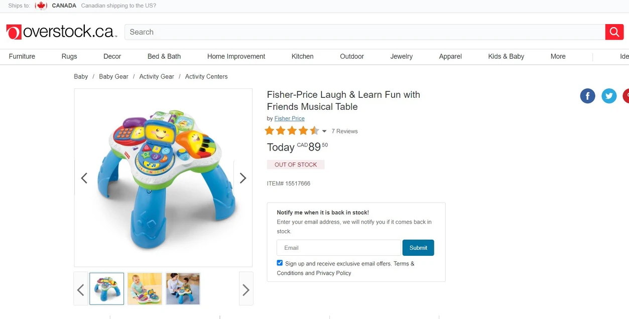 Fisher-Price Laugh&Learn Fun Table - photo 4