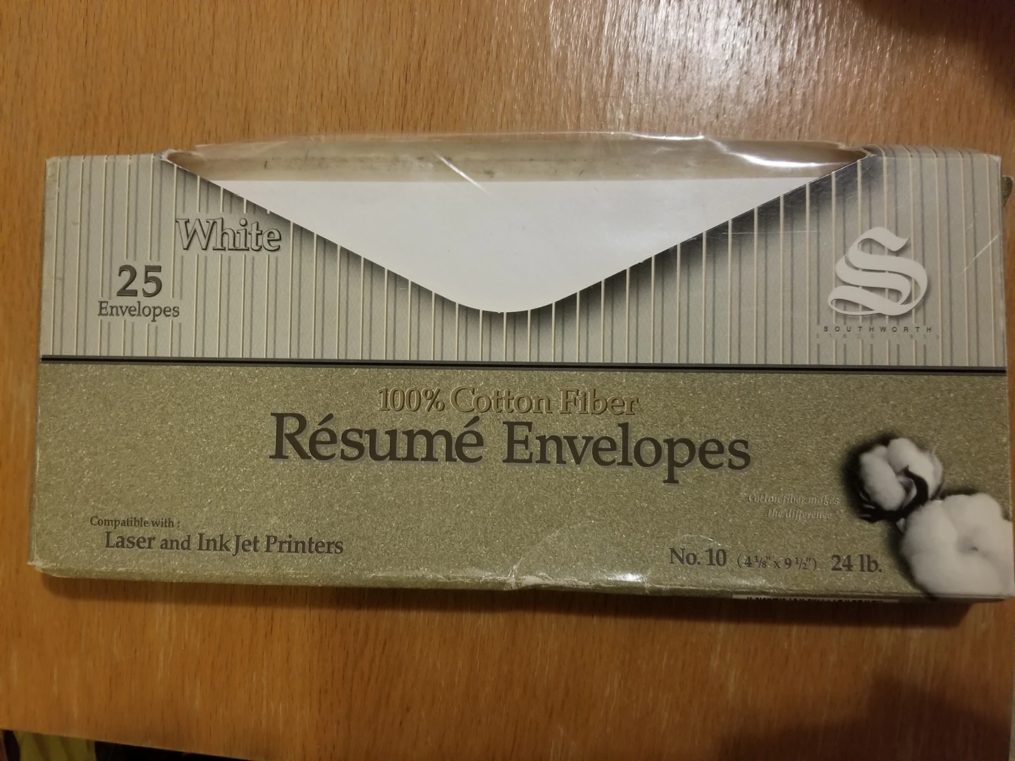 Super nice white #10 envelopes - photo 2
