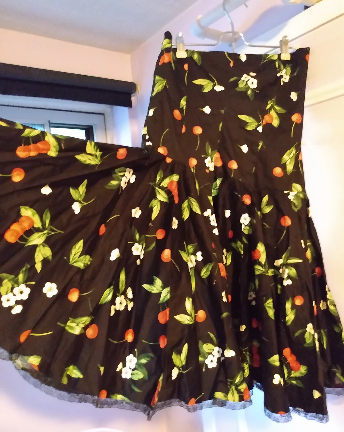 Beautiful Cherry Print Dress. thumbnail