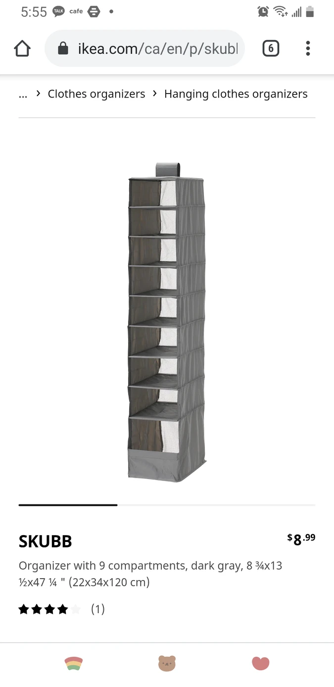ikea organizer