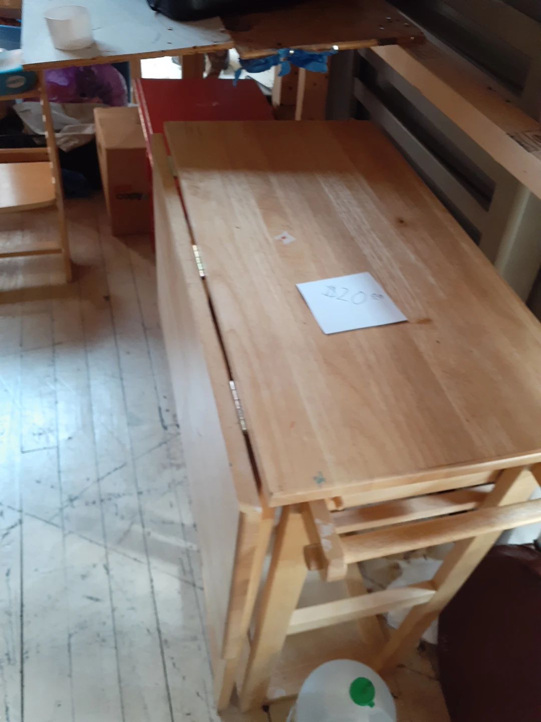 Table wooden island