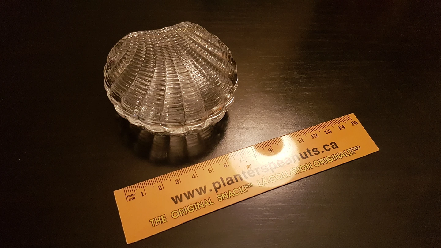 Glass Shell Jewelry Box / Trinket Box image indicator(8)