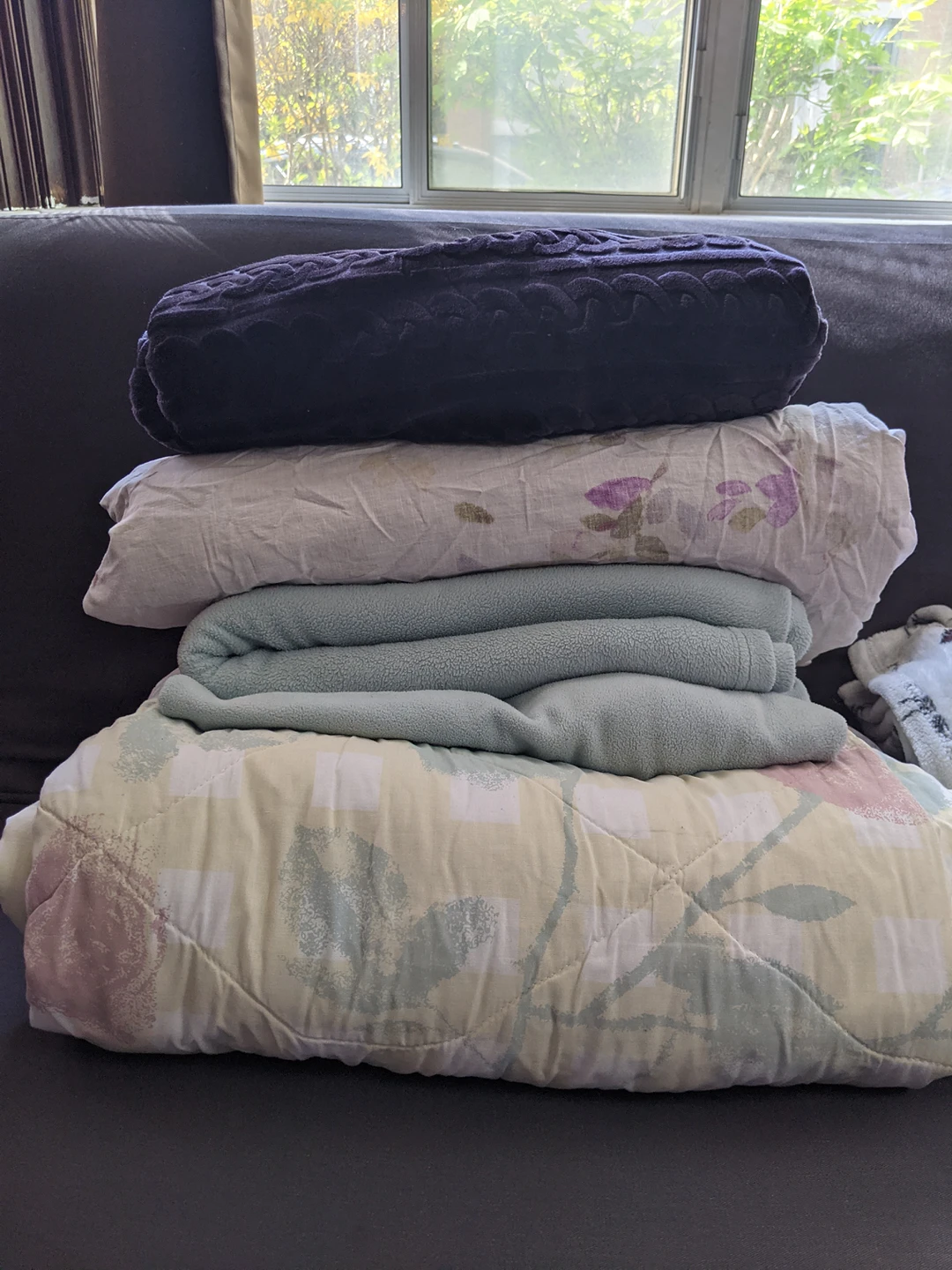 Combo: 2 sets Twin bedding, Blanket insert
