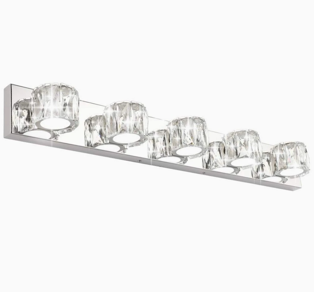 Aipsun 5-light crystal vanity lights thumbnail