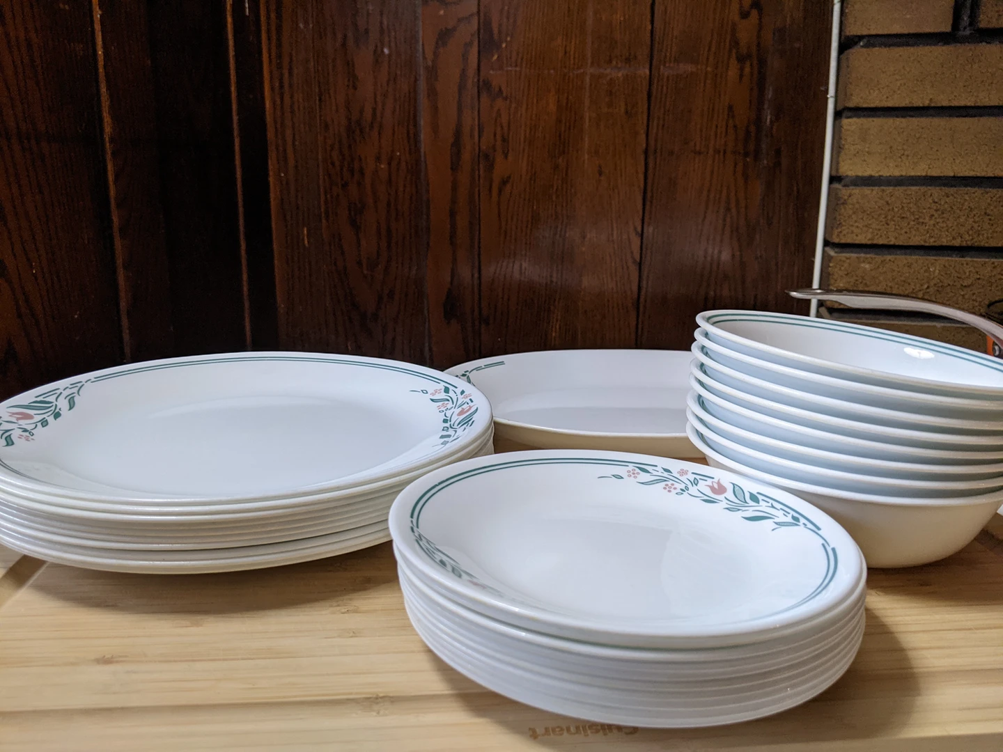 Corelle Dishes, bowls, big/small/serving plates thumbnail