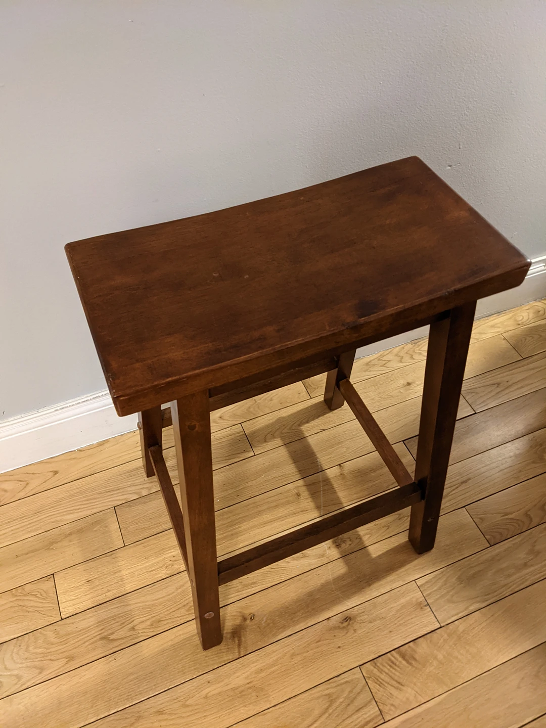 Solid Wood Barstool - photo 2