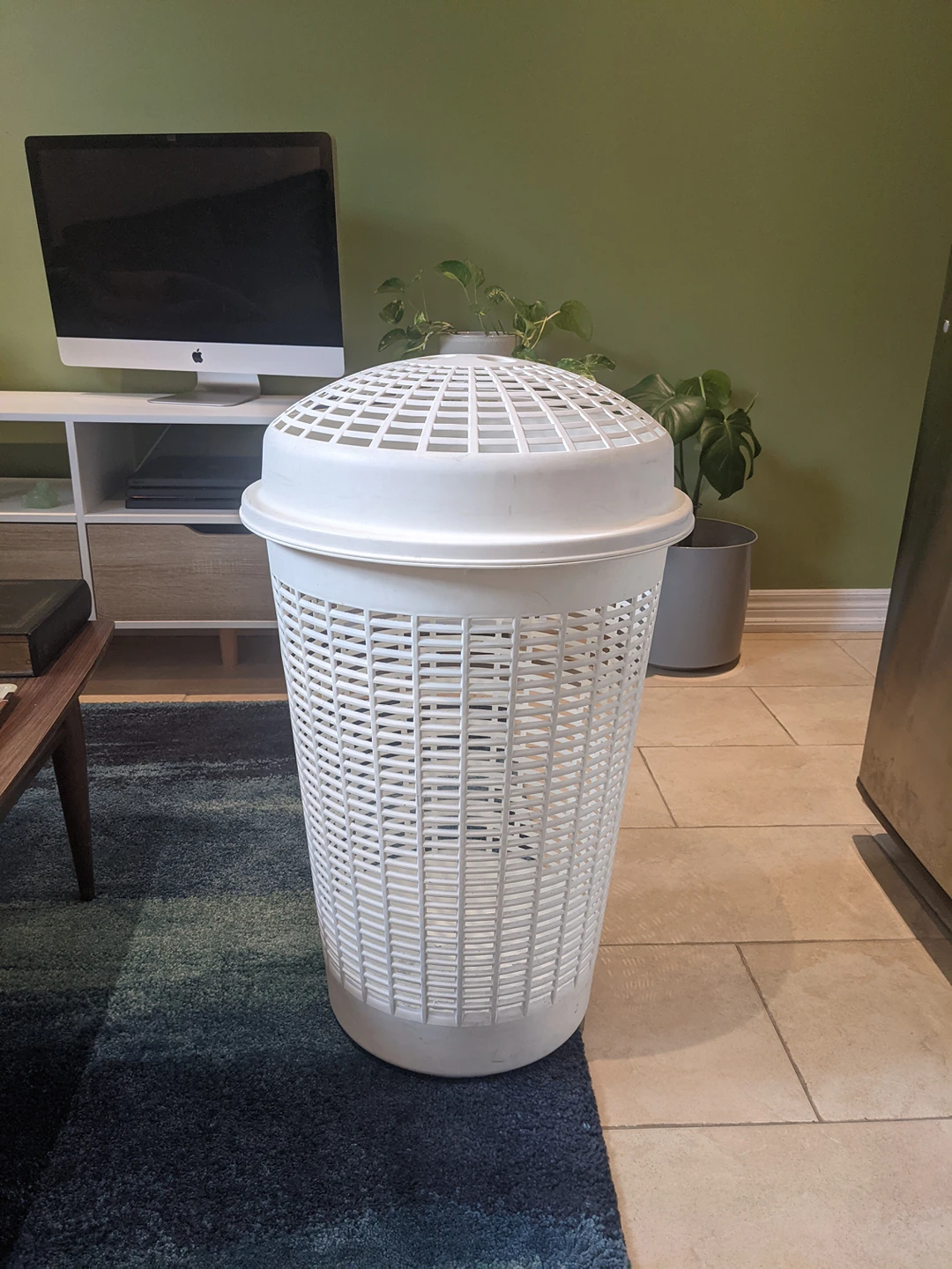 Large Plastic Laundry Basket thumbnail