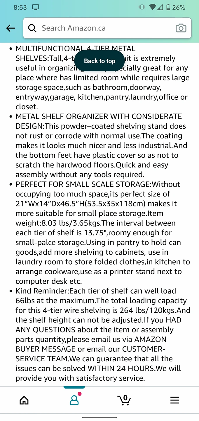 4 tier shelving unit - photo 4