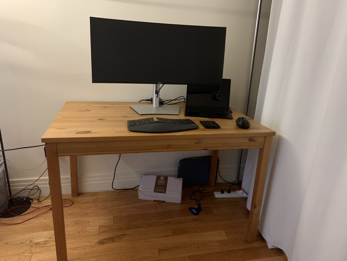 Desk and chair