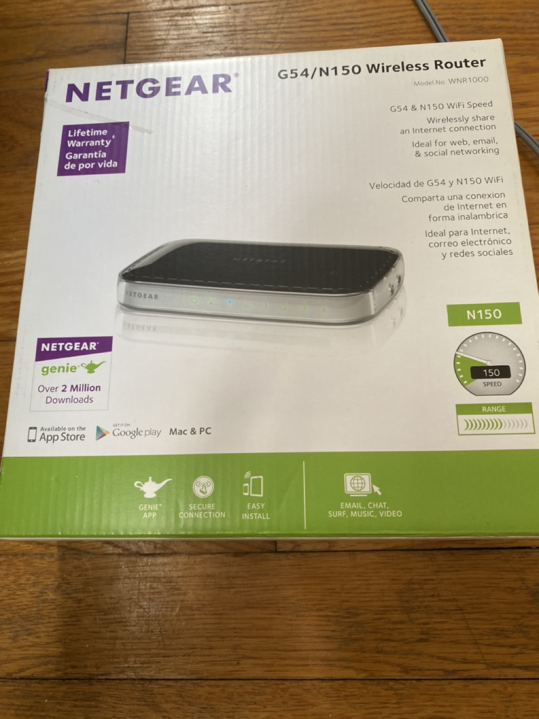 Netgear G54/N150 Wireless Router