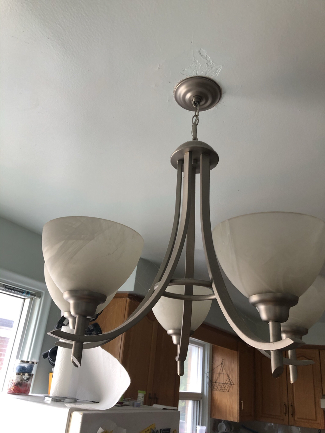 Dining room chandelier - photo 3