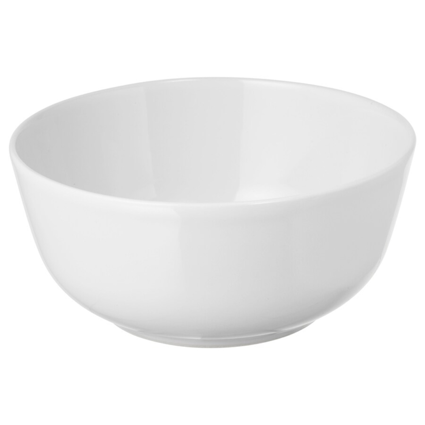 White Porcelain Bowls; service for 8
