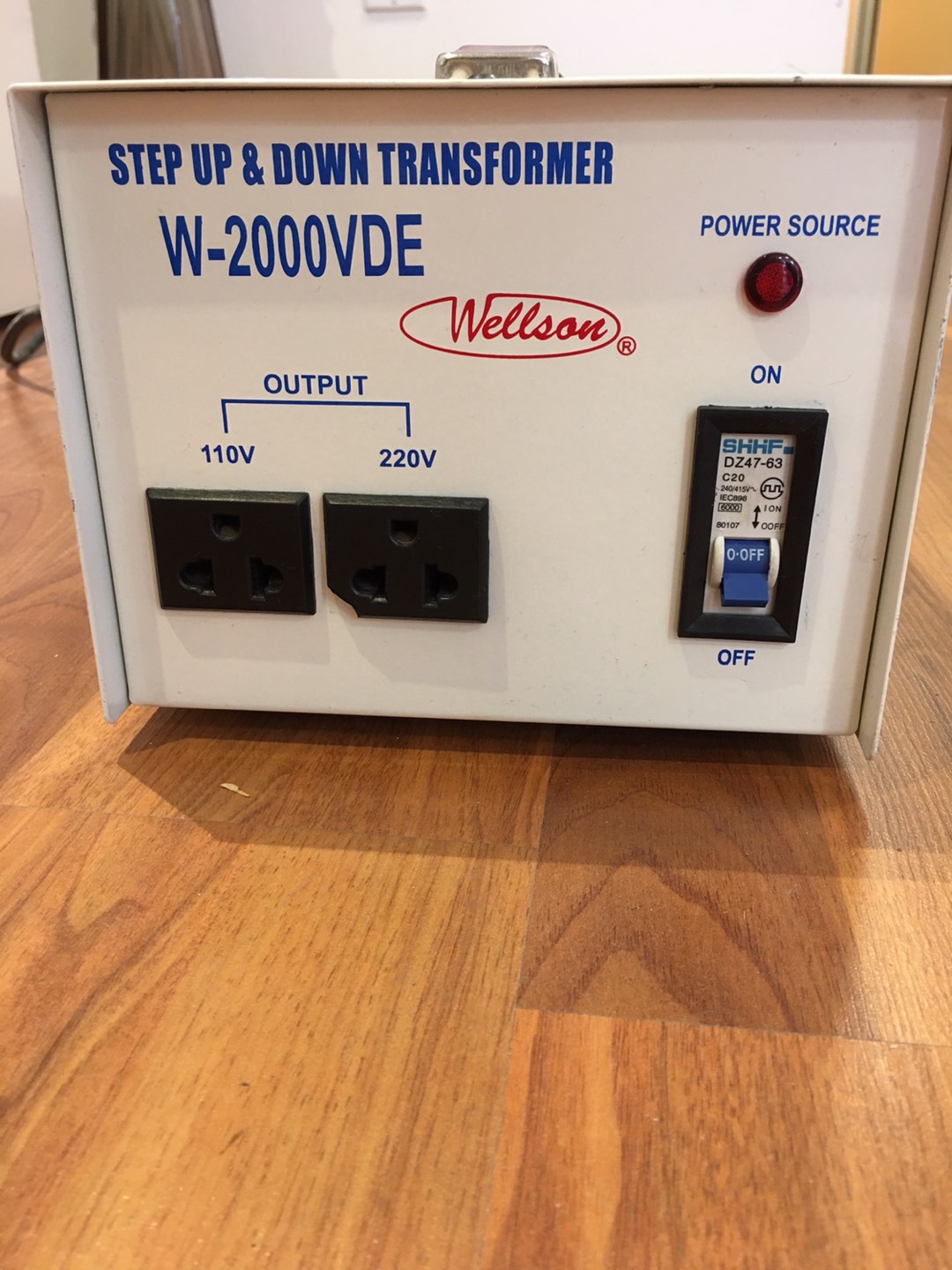 Step up and down transformer. 2000 Watts by “Welson” thumbnail