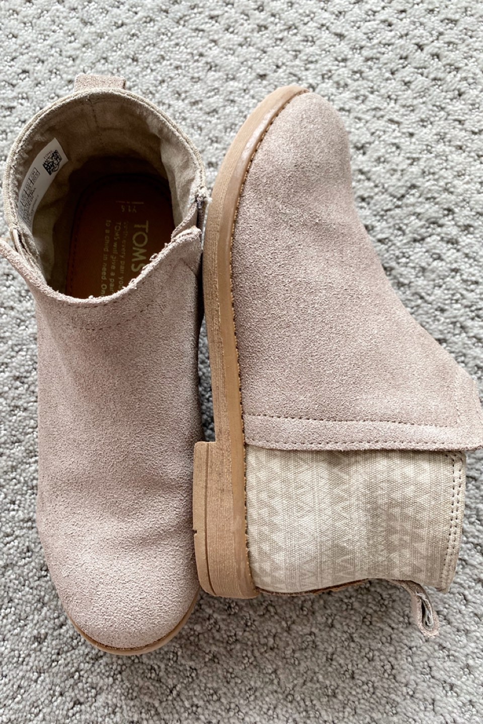 Toms girl ankle boots