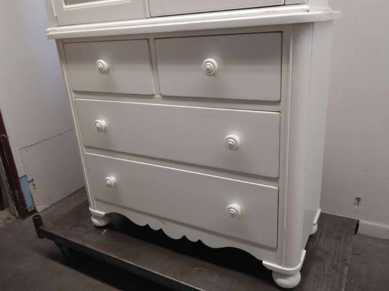 French Farmhouse Distressed Armoire + Free Delivery - photo 4