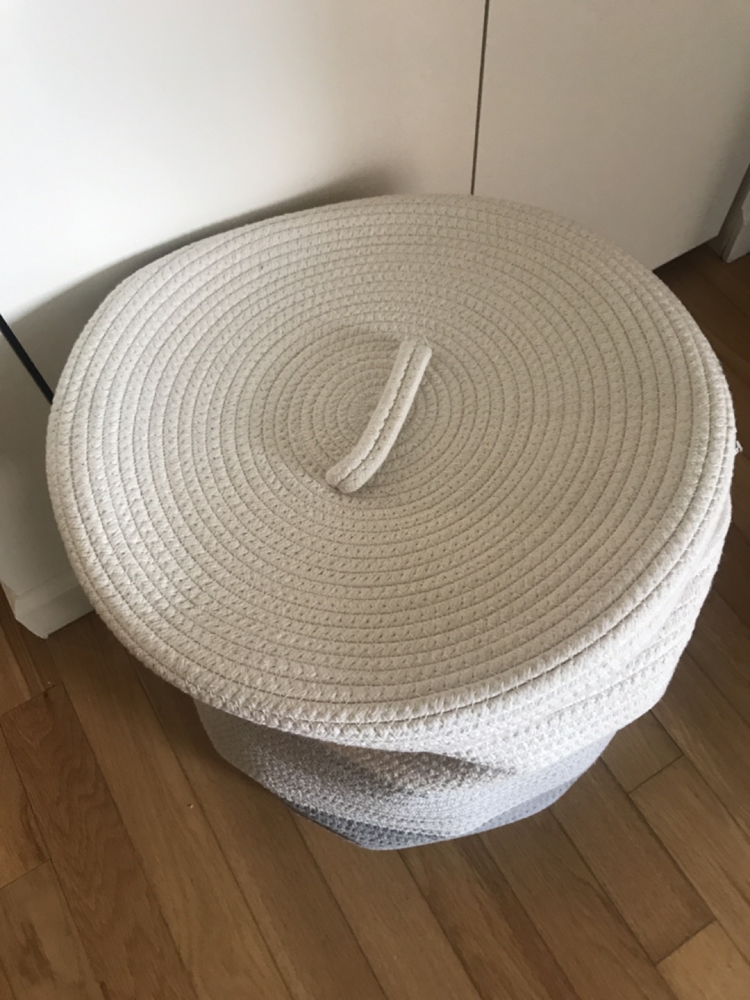 Cotton rope Storage basket. - photo 3