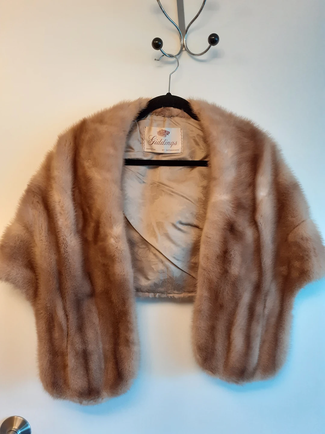 Vintage Fur Shawl.