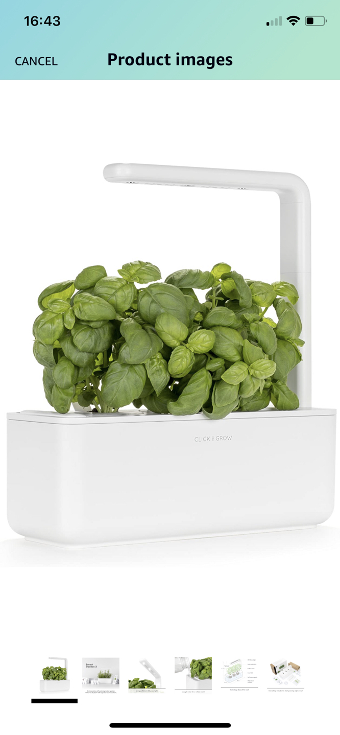 Smart garden kit with free seed pods
