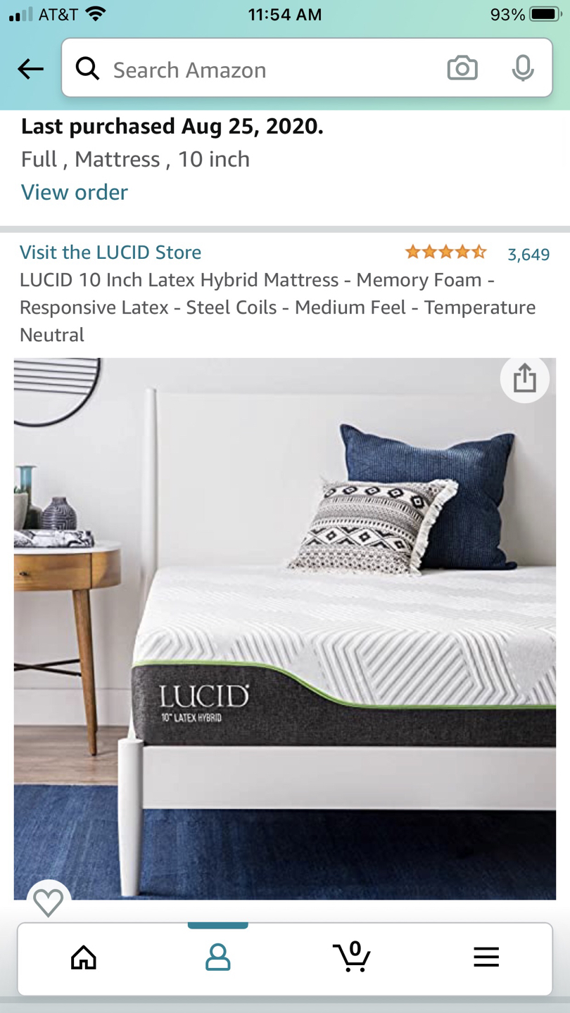 Memory foam mattress - full size  - photo 4
