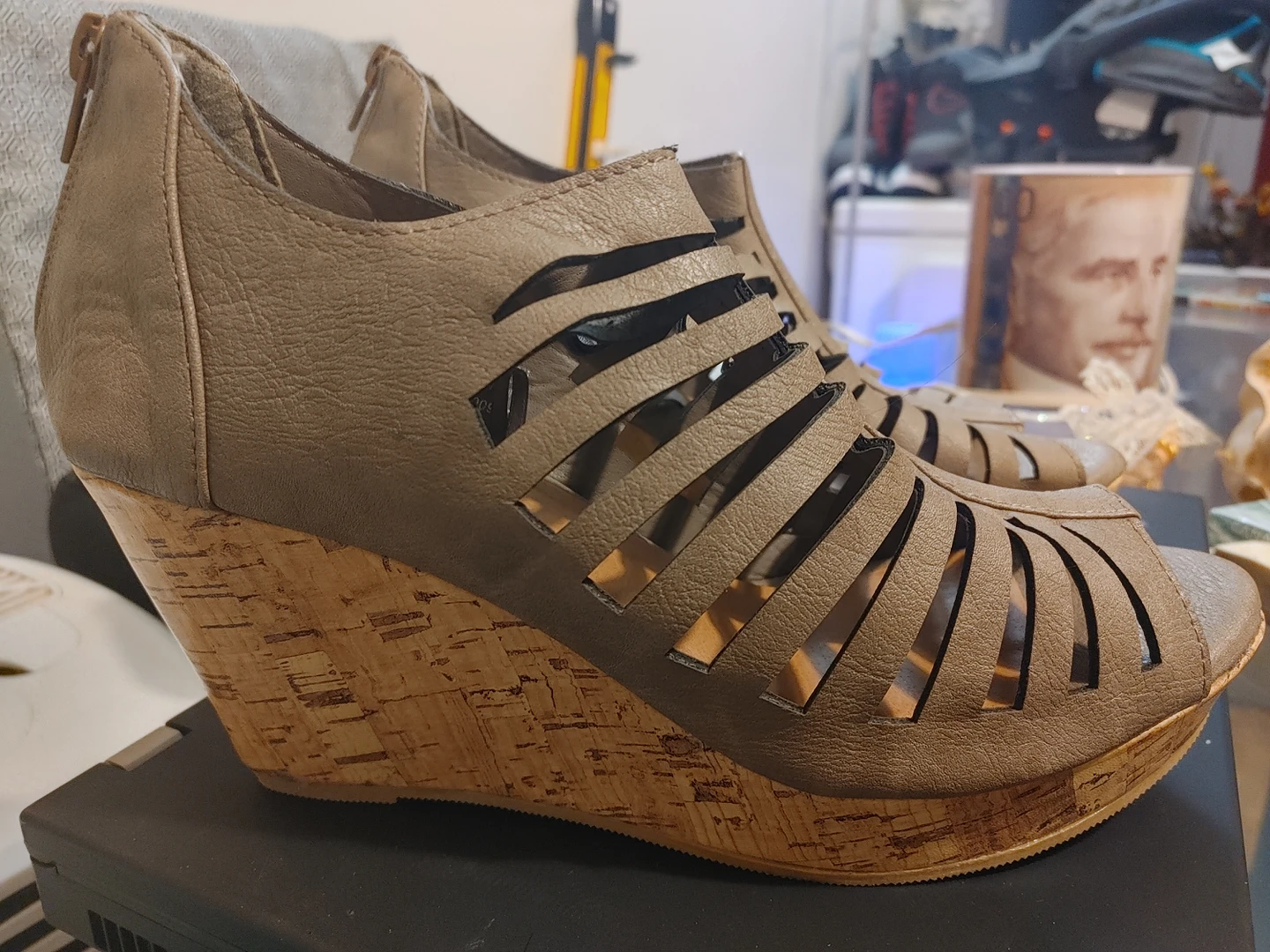new wedged sandals thumbnail