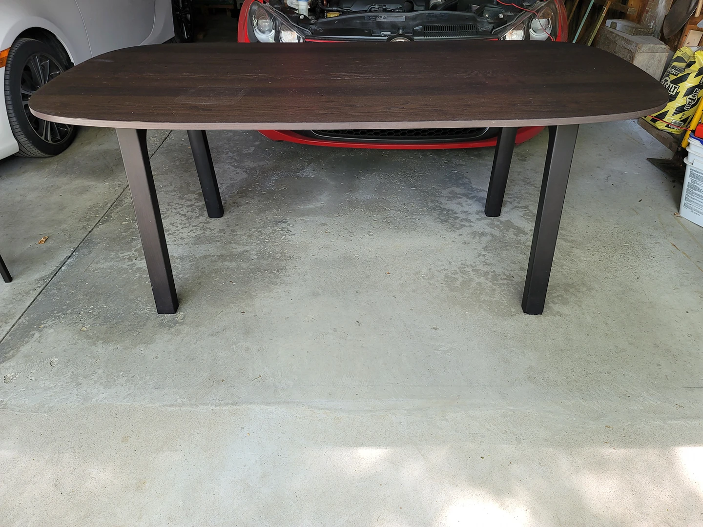 6 ft Ikea table