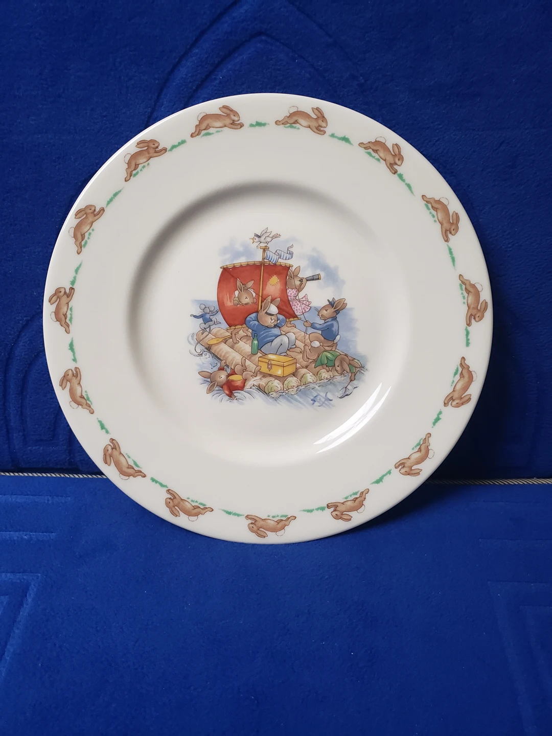 Vintage Bunnykins Raft Plate thumbnail