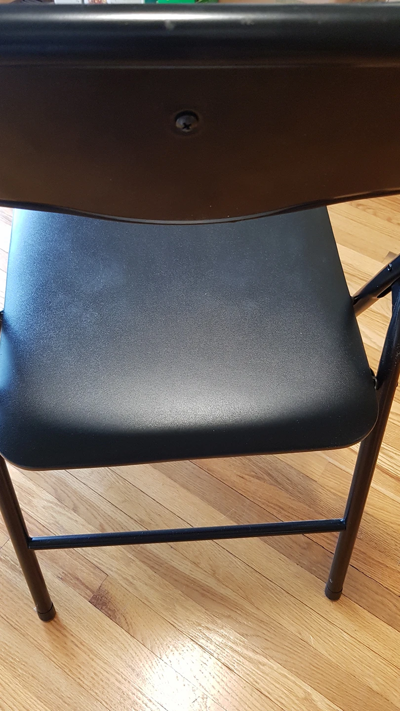 Black cushioned chairs - photo 2