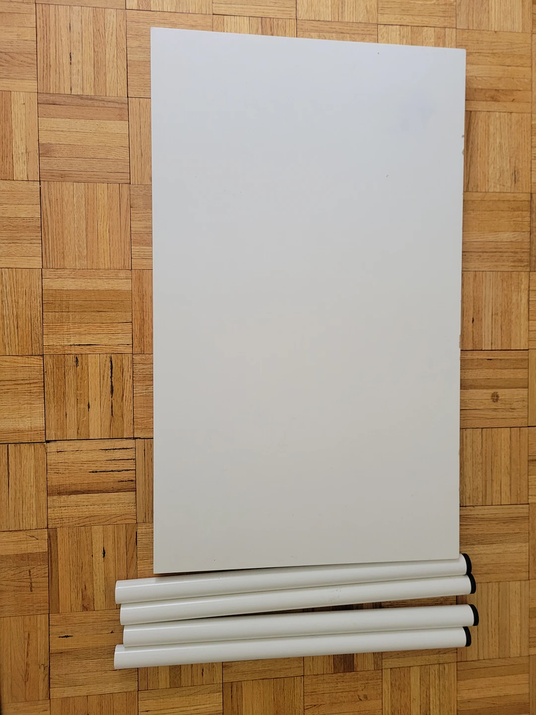 white Ikea table - photo 2
