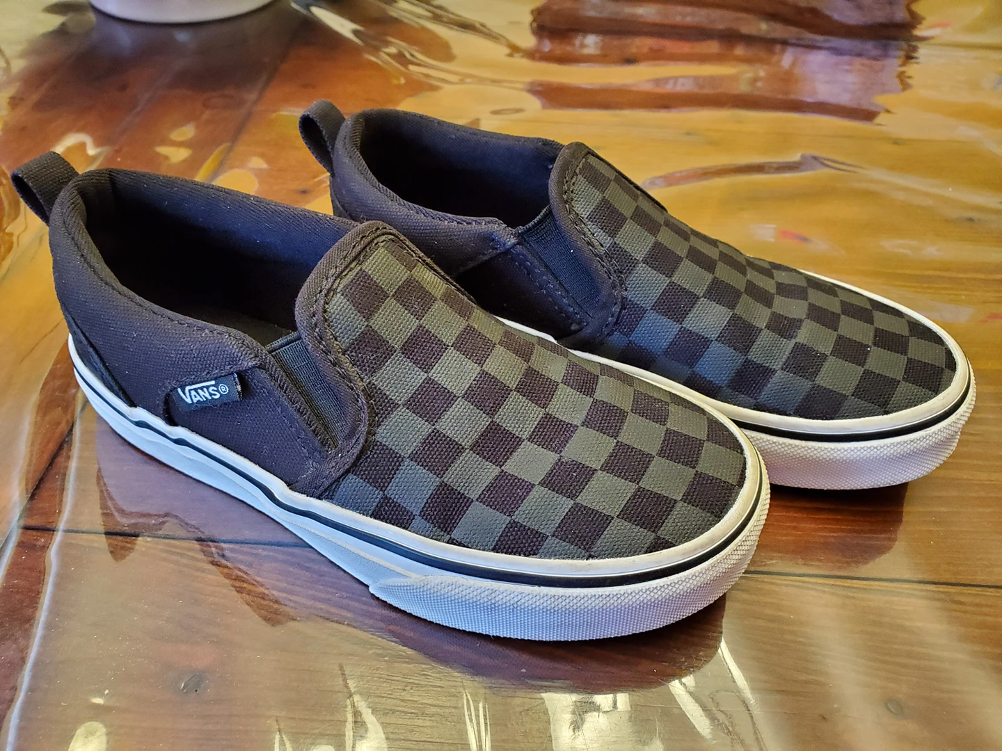 Boys Vans Shoes Youth Size 1 - photo 2