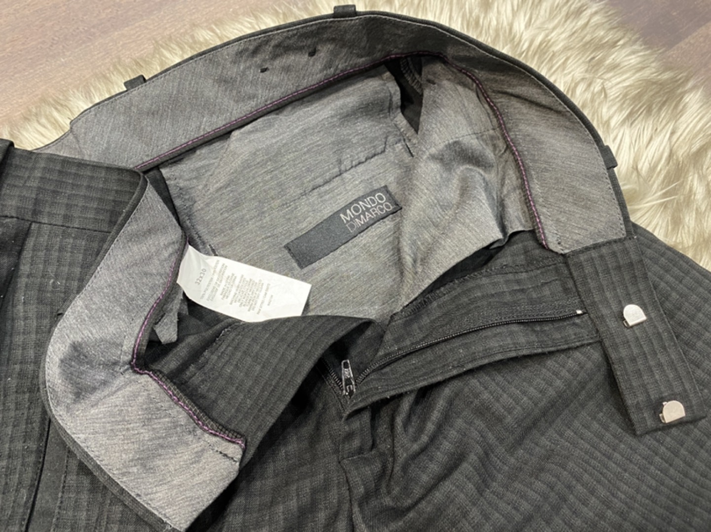 $10 for 3 Men’s Dress Pants - Armani Exchange MEXX Mondo DiMarco image indicator(6)