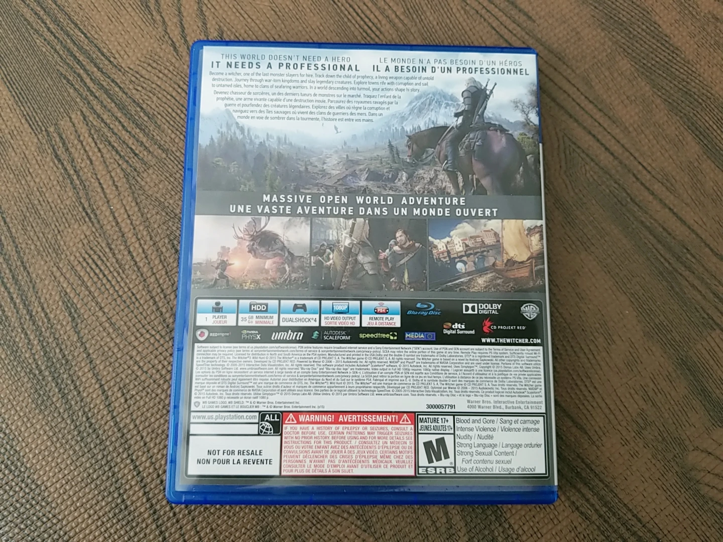 PS4 The Witcher Wild Hunt - photo 2