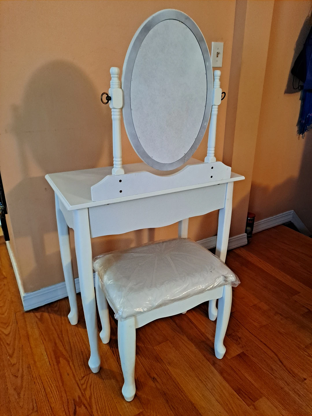 Vanity set with bench and mirror - photo 4