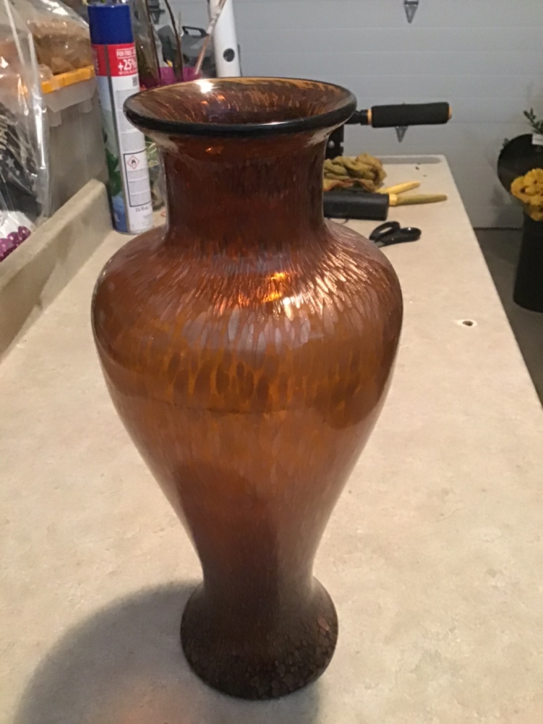 Glass vase