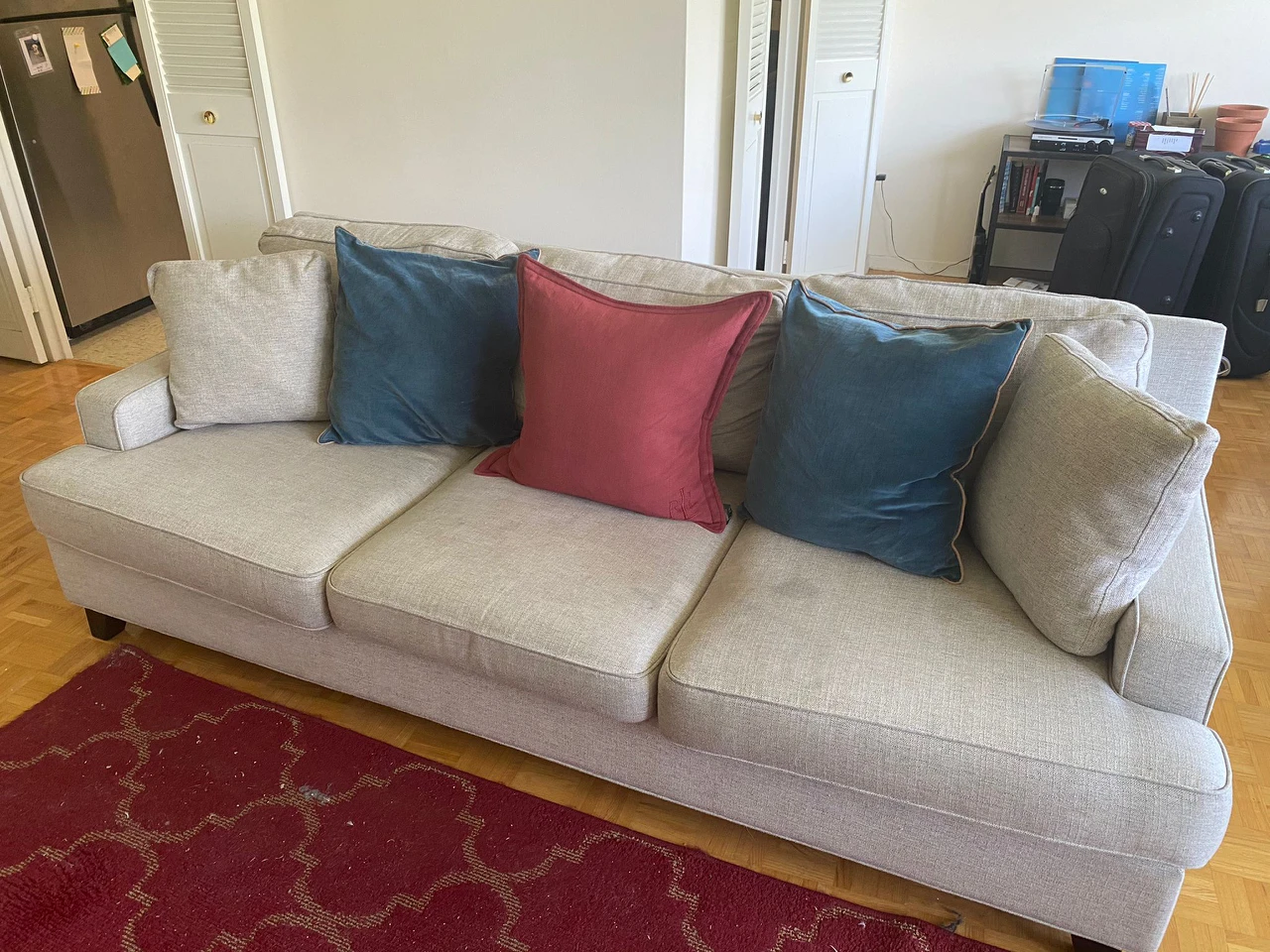 Structube Sofa - Light Grey FLASH SALE. MUST GO TODAY thumbnail