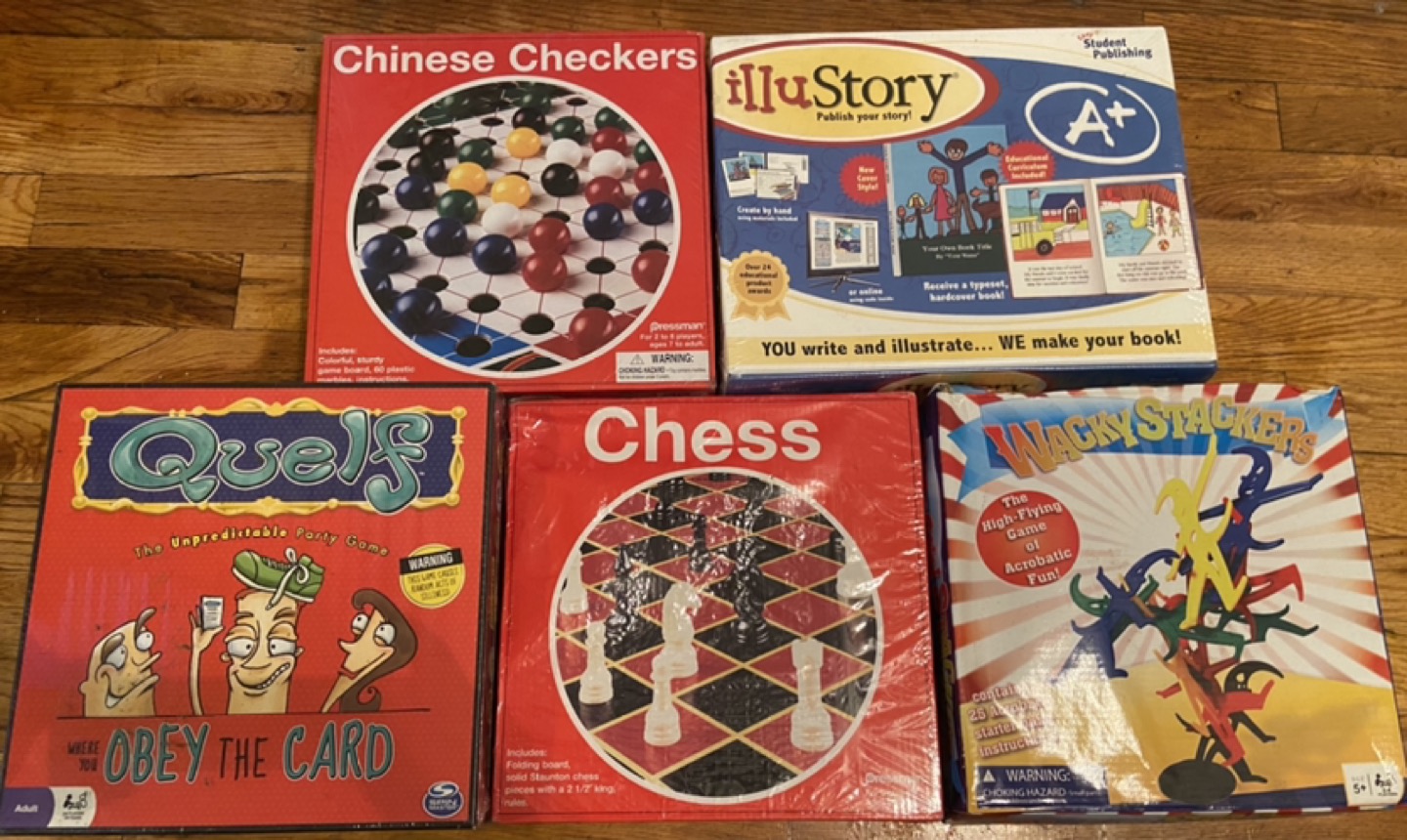 Unopened games