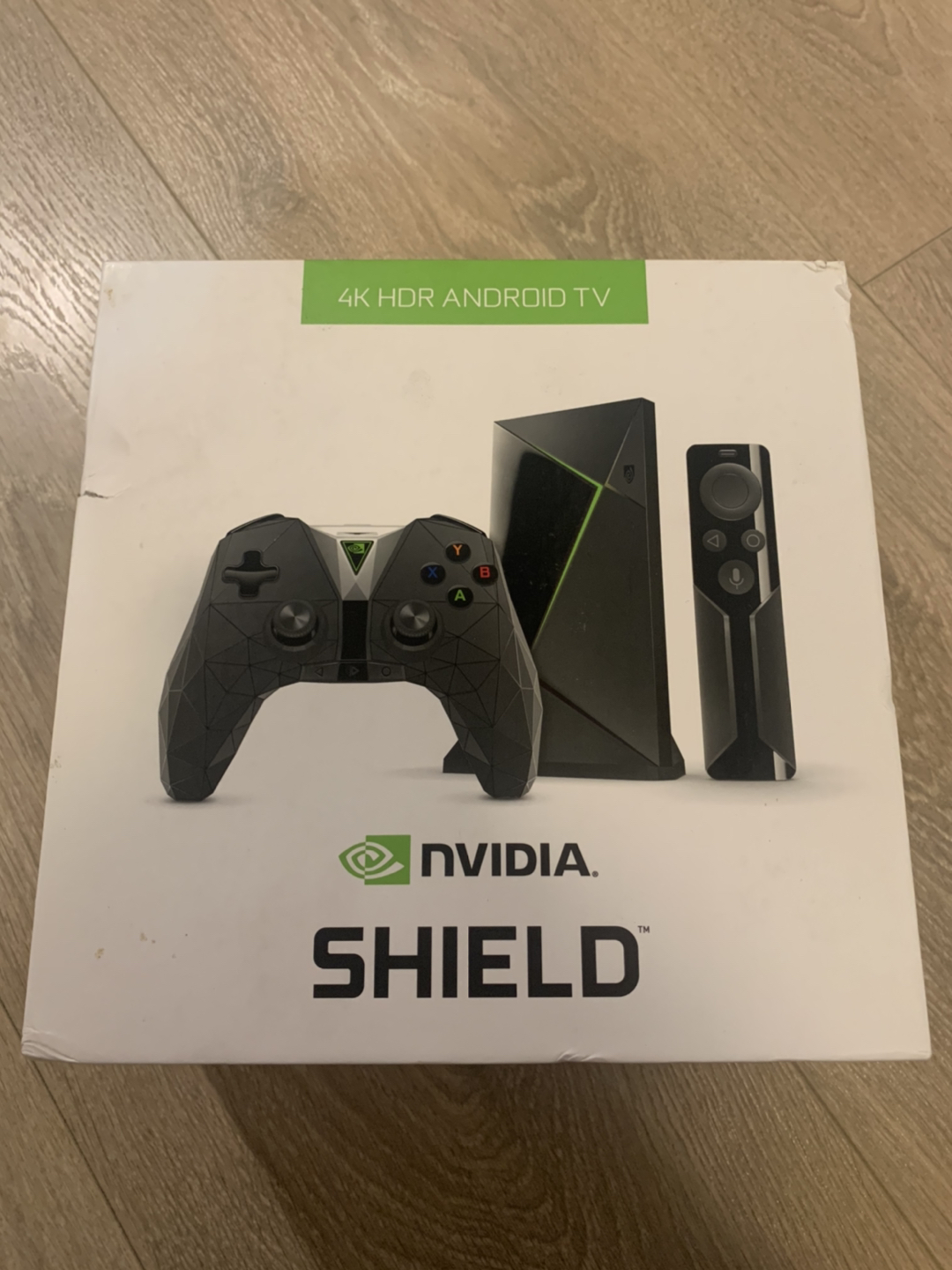 Nvidia shield with game controller thumbnail