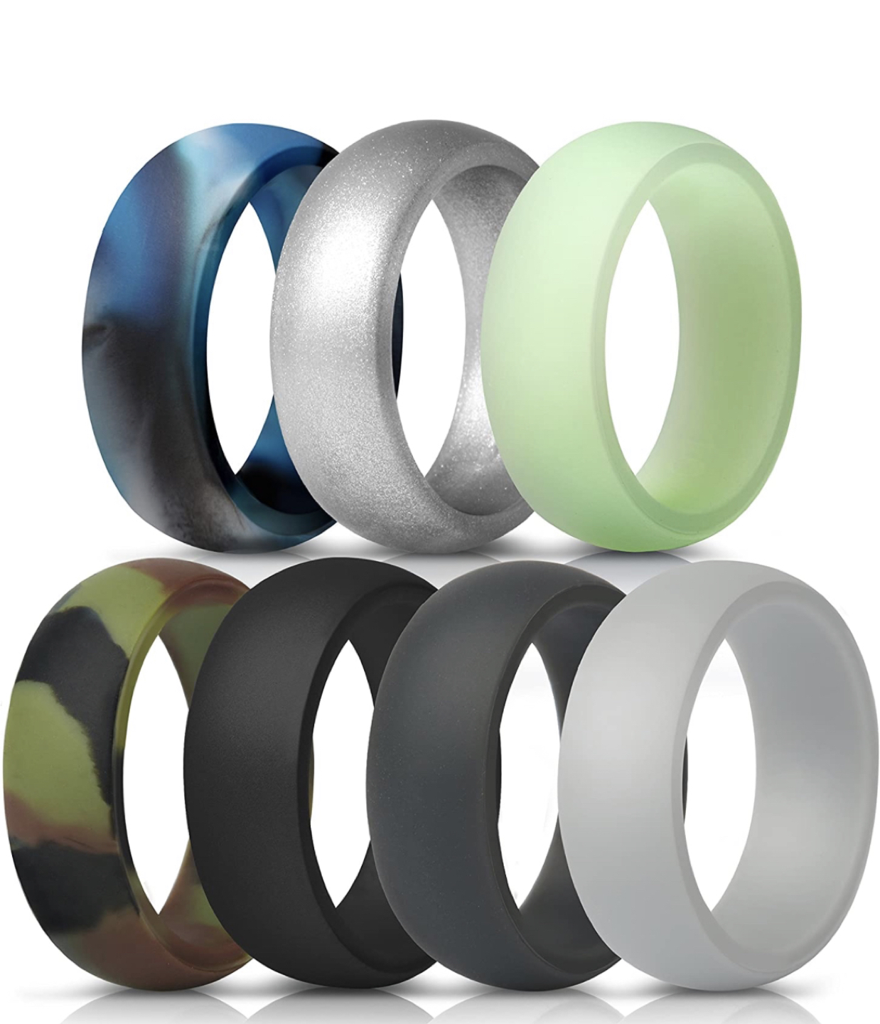 Ultra premium silicone wedding rings thumbnail