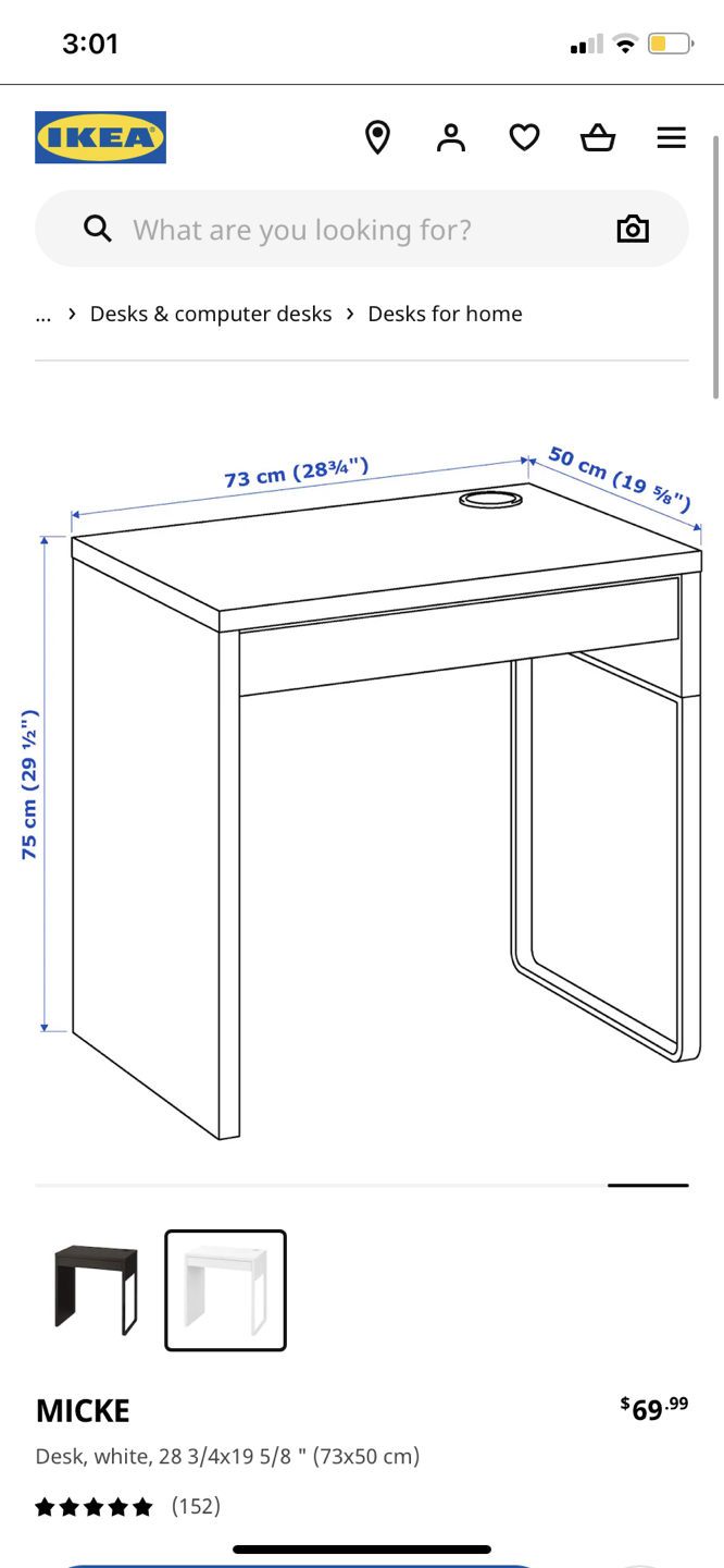 IKEA white desk + desk lamp image indicator(6)