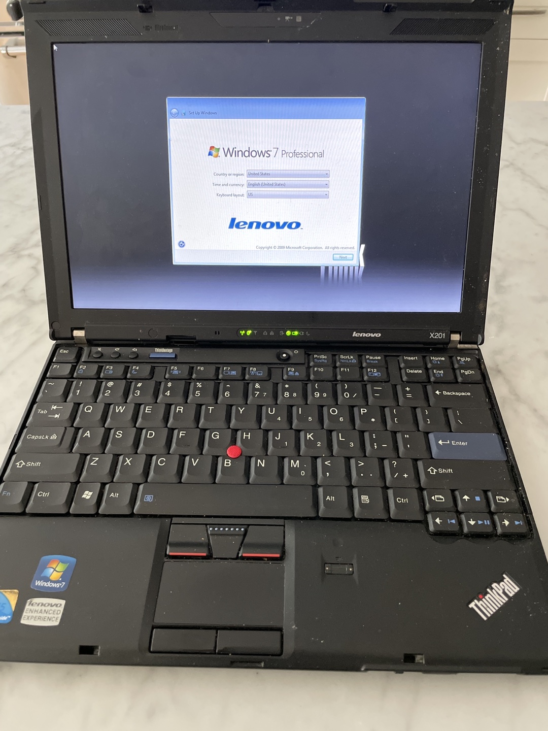 Lenovo Thinkpad x201