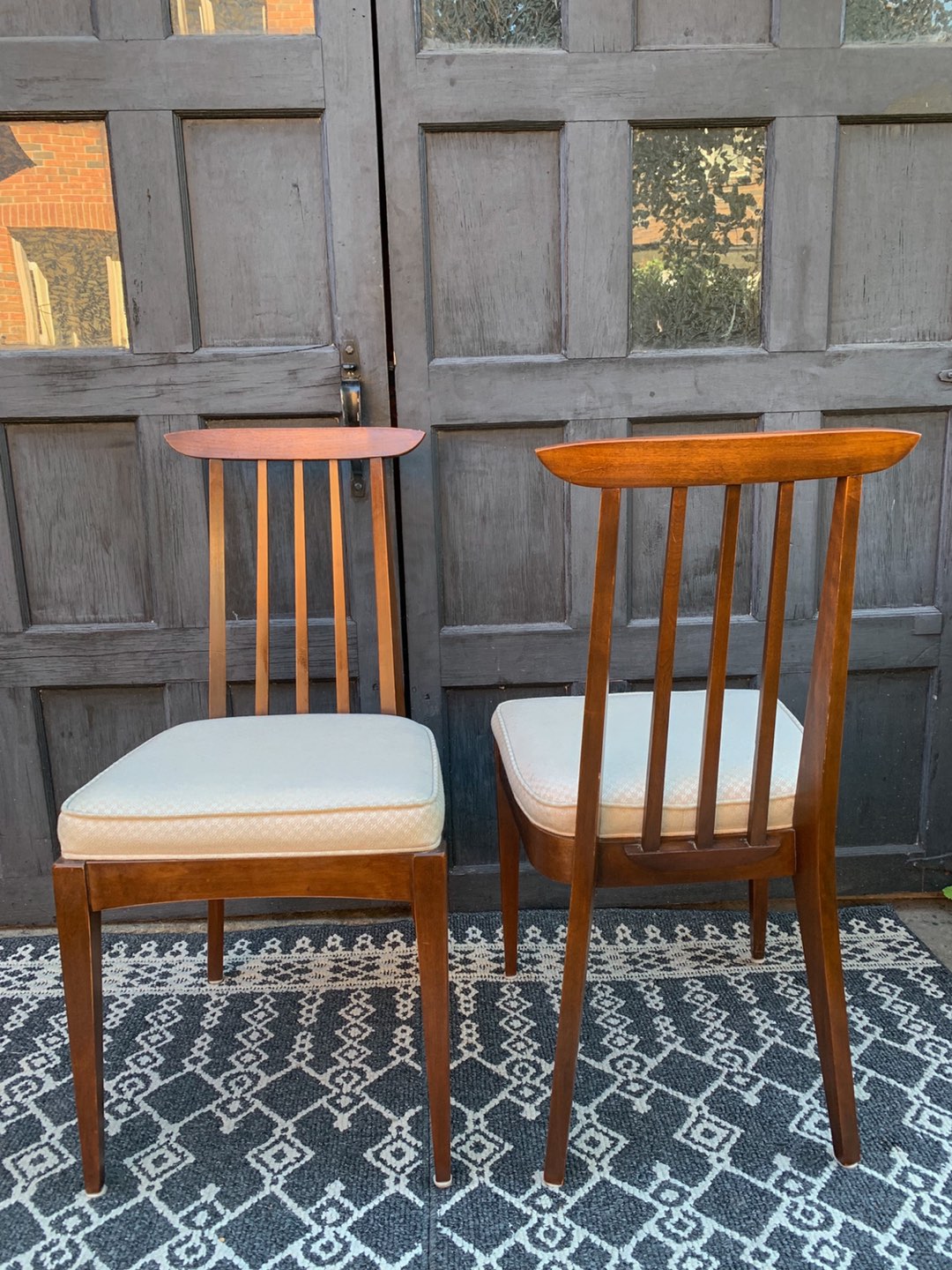 MCM Walnut Dining Chairs
 - photo 2